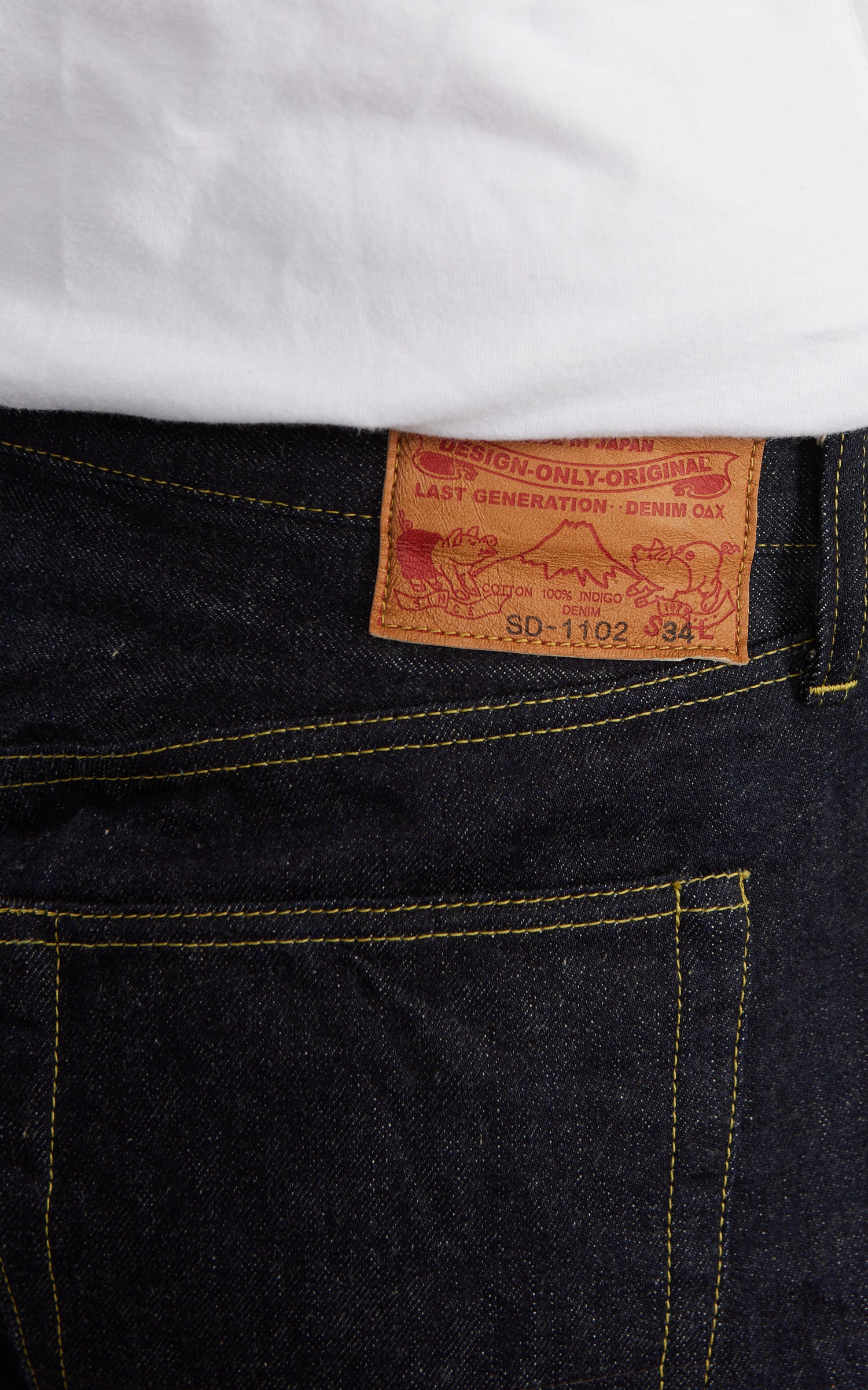 Studio D'Artisan SD-1102 Ishikawadai Wide Straight Selvedge Jeans Indigo