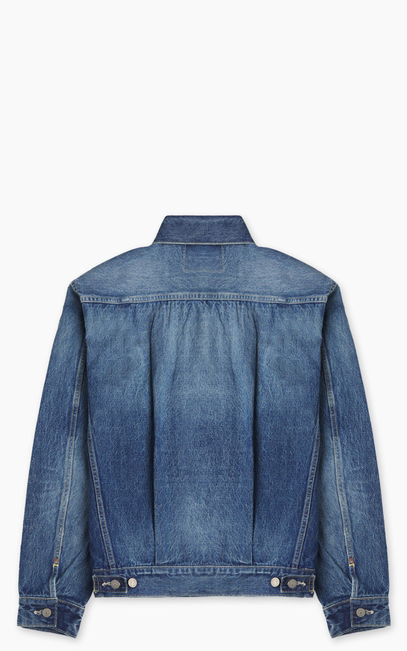 Sugar Cane SC11953SW Type-2 Denim Jacket 1953 Model Aged Wash Indigo