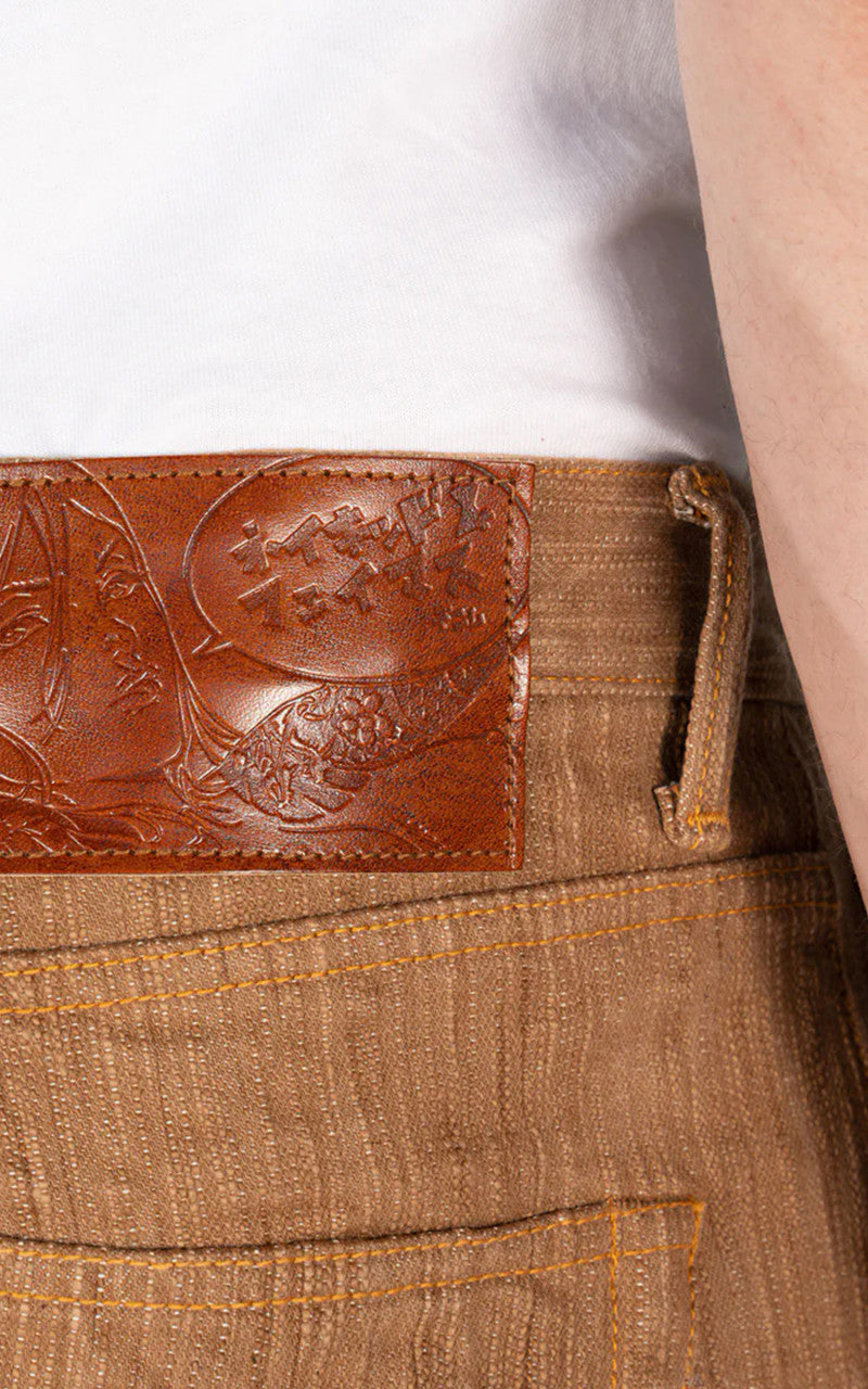 Naked & Famous Denim Super Guy MIJ11 Tokushima Hand Dyed Kakishibu Selvedge