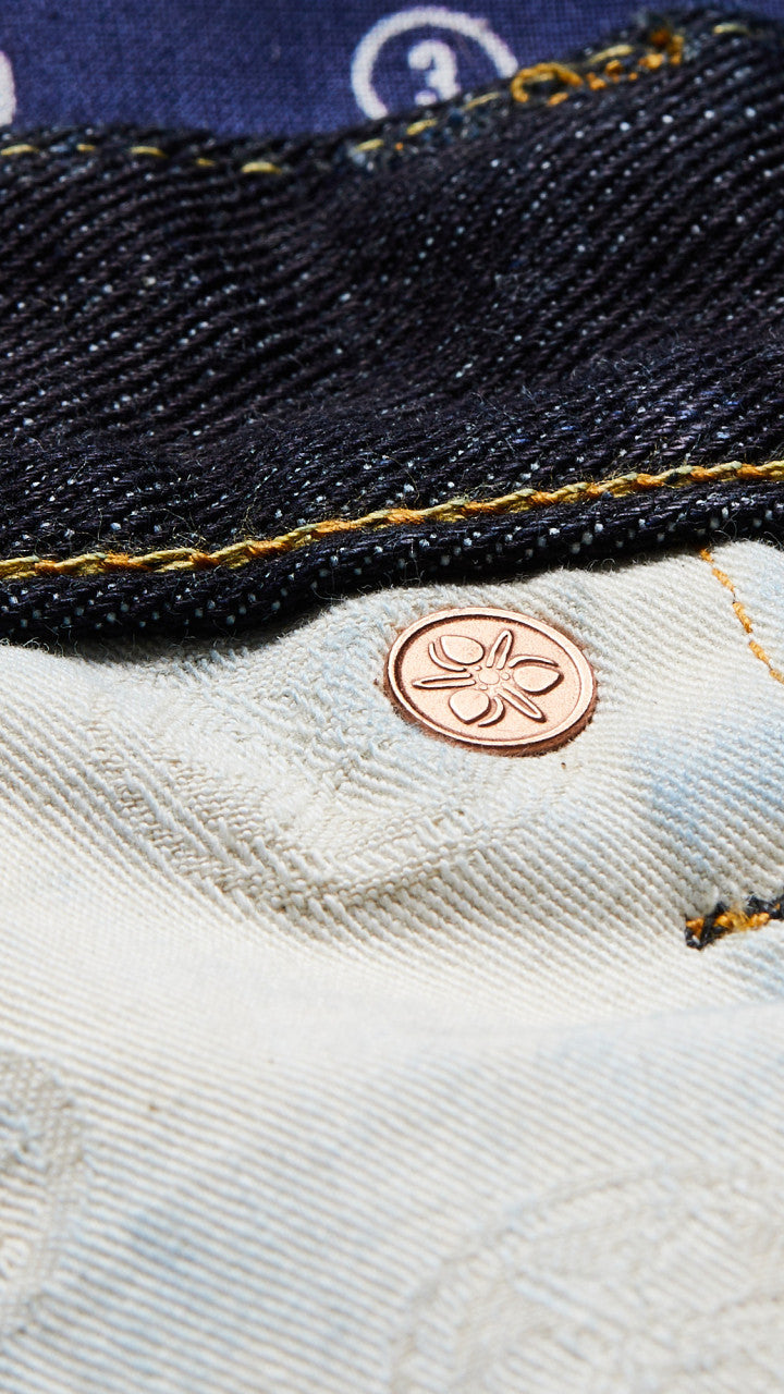 Momotaro Jeans T0206SPZ 'Year Of The Dragon' Zimbabwe Cotton