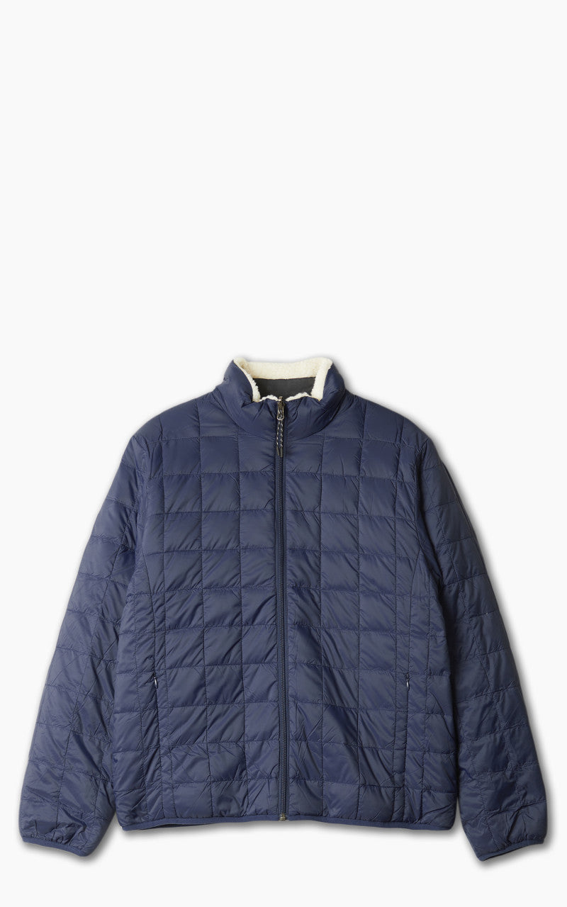 Taion Mountain Reversible Down x Boa Jacket Navy/Ivory