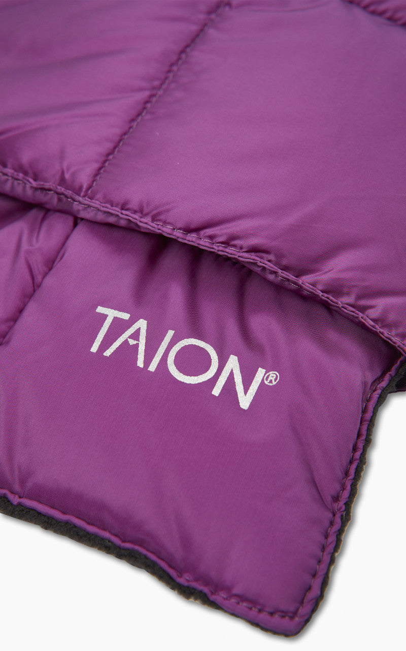 Taion Basic Down Scarf Purple