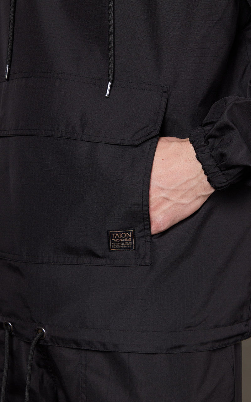 Taion Military Reversible Anorak Parka Black