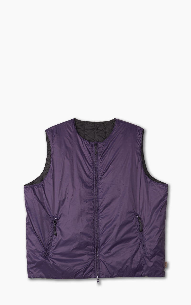 Taion x Beams Lights Reversible China Inner Vest Black/Purple