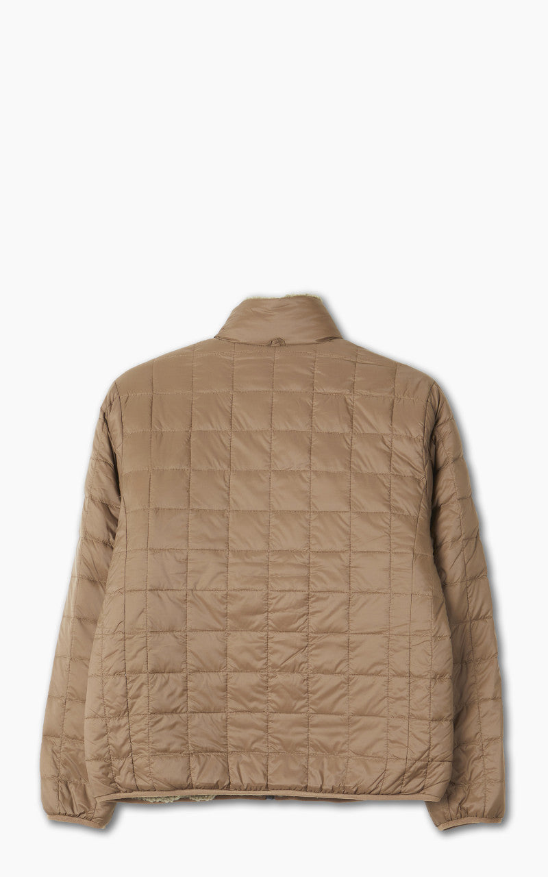 Taion Reversible Down x Boa Jacket Light Brown/Beige