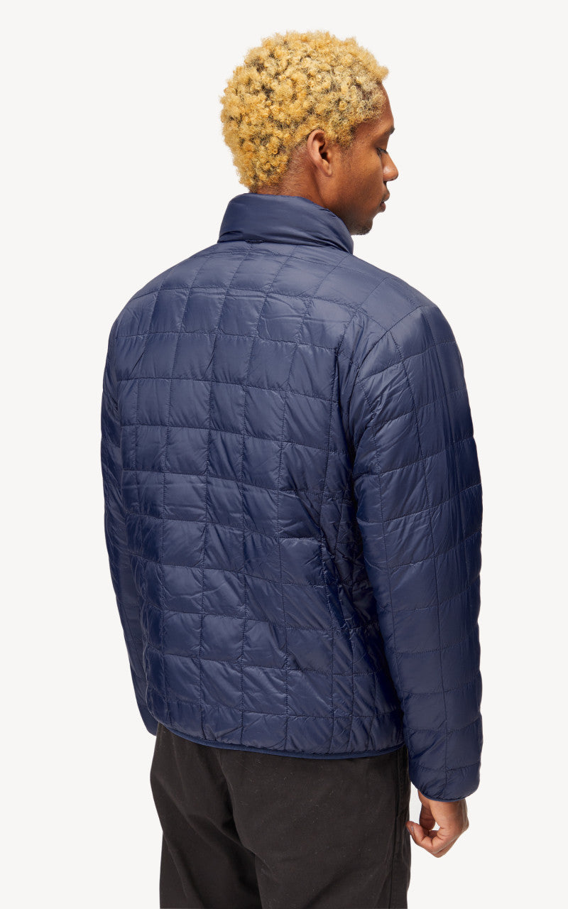 Taion Mountain Reversible Down x Boa Jacket Navy/Ivory