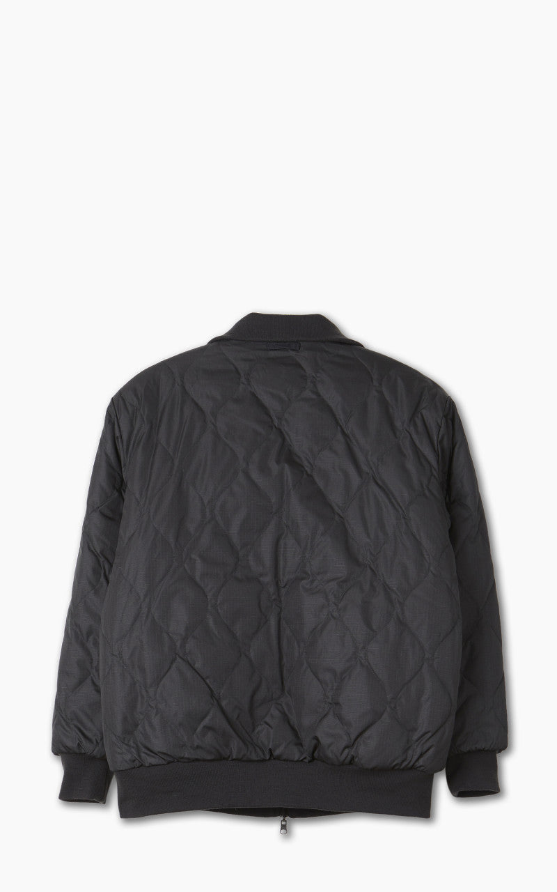 Taion Reversible Military High Neck Down Jacket Black/Black