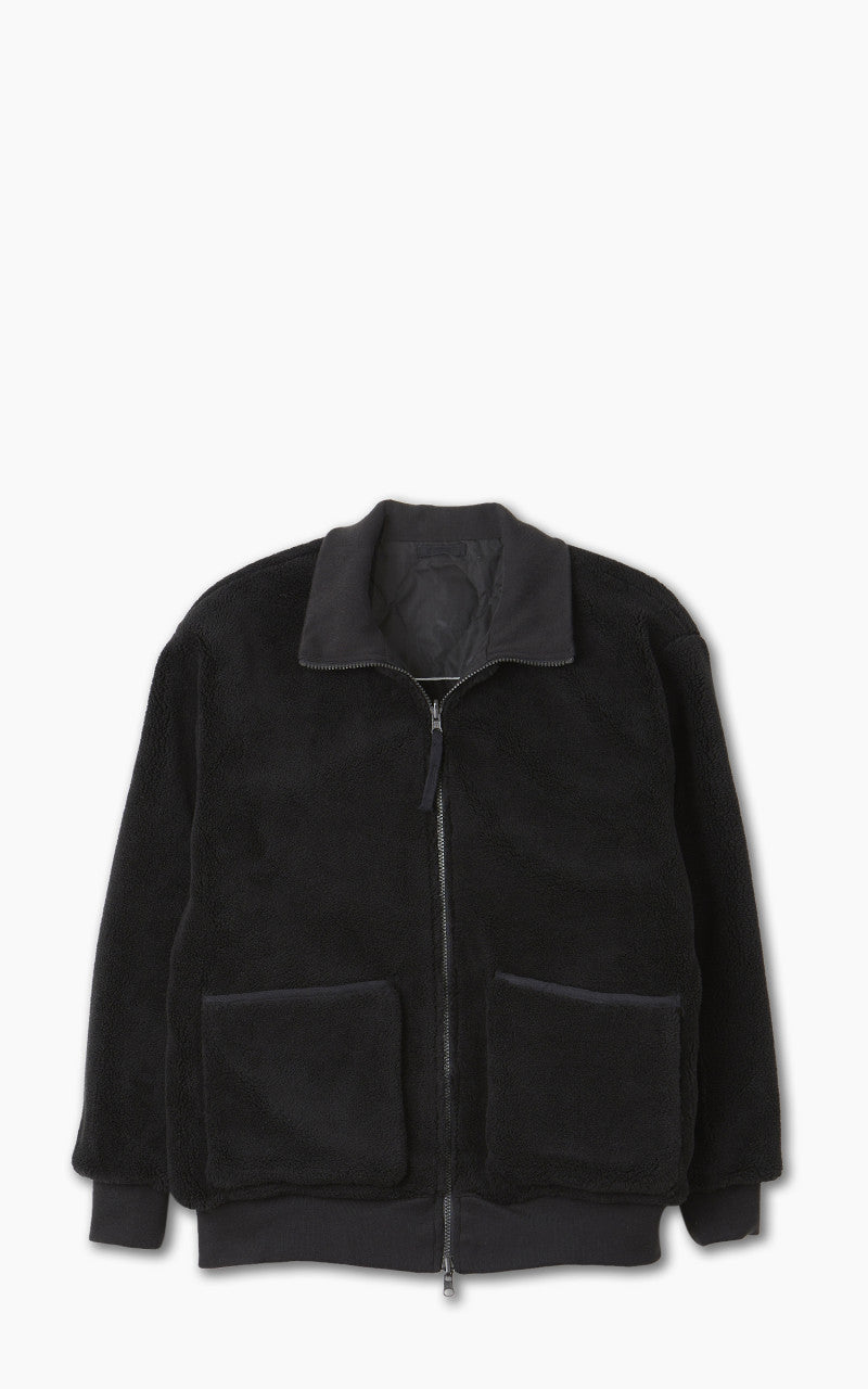 Taion Reversible Military High Neck Down Jacket Black/Black