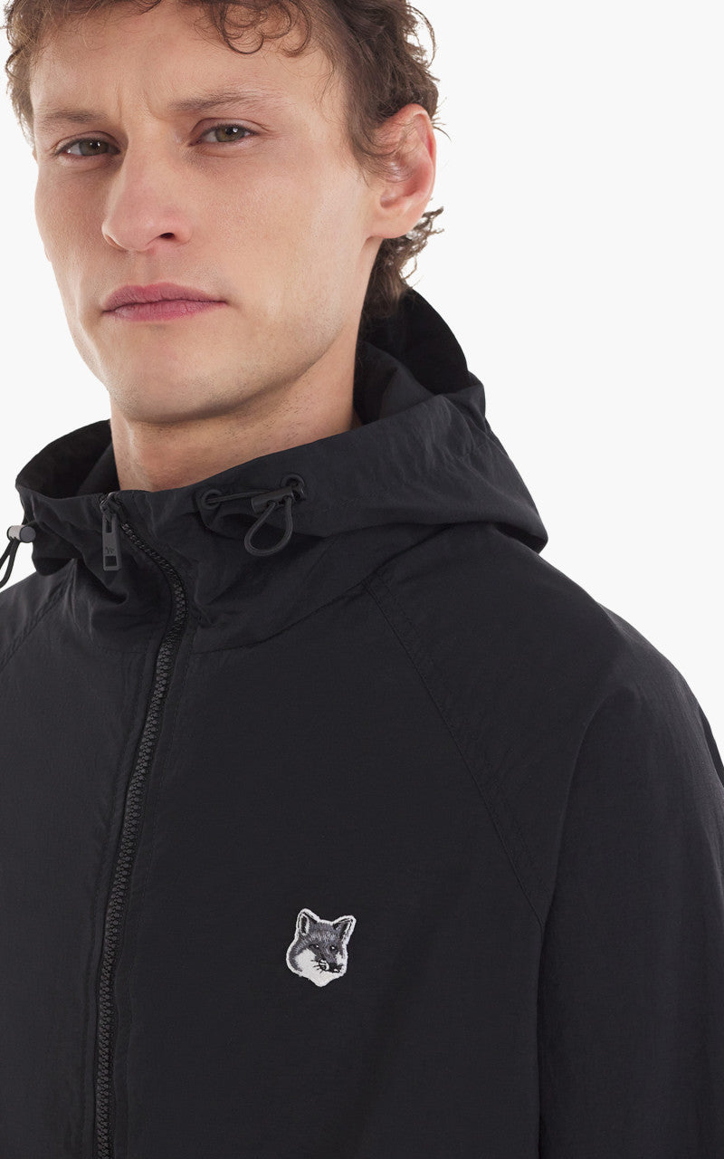 Maison Kitsuné Technical Windbreaker Black