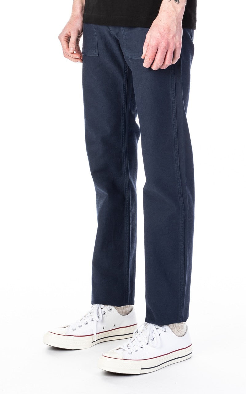 Tellason Fatigue Pant Tapered Sateen Navy