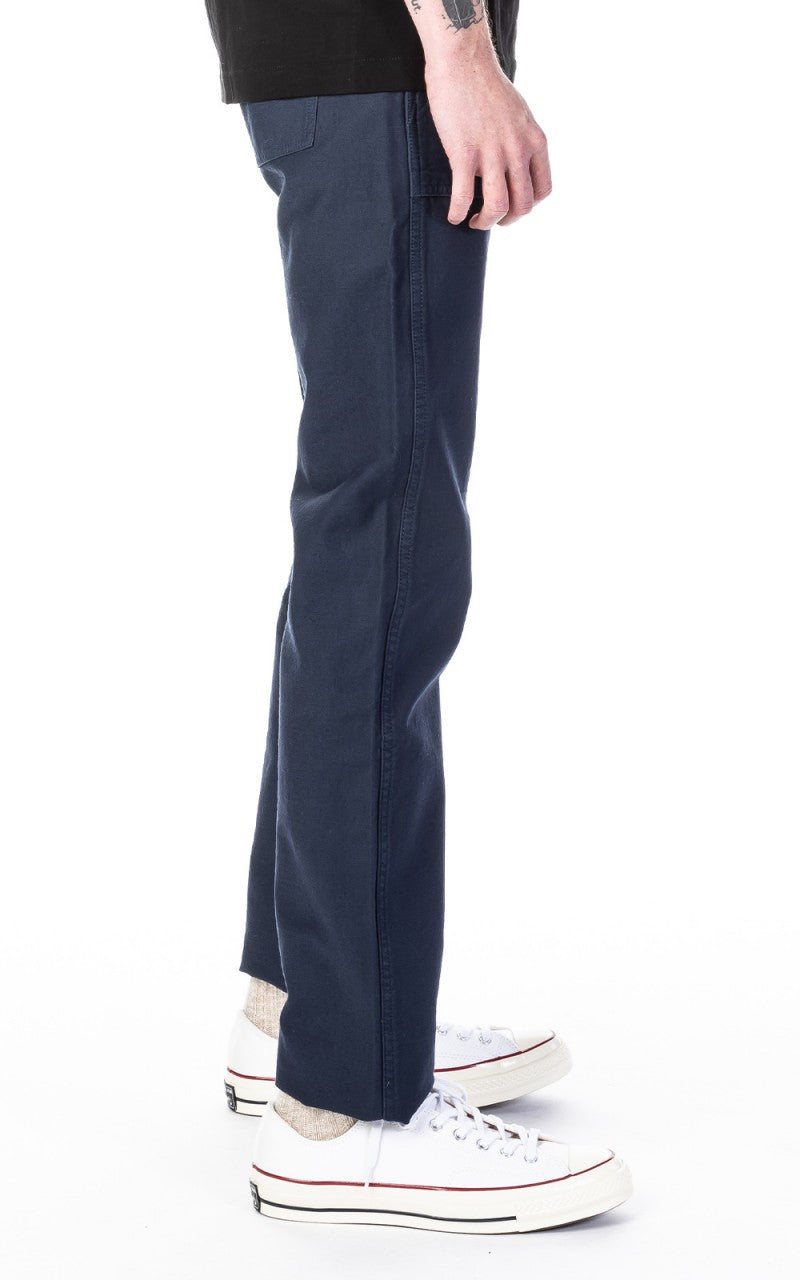 Tellason Fatigue Pant Tapered Sateen Navy