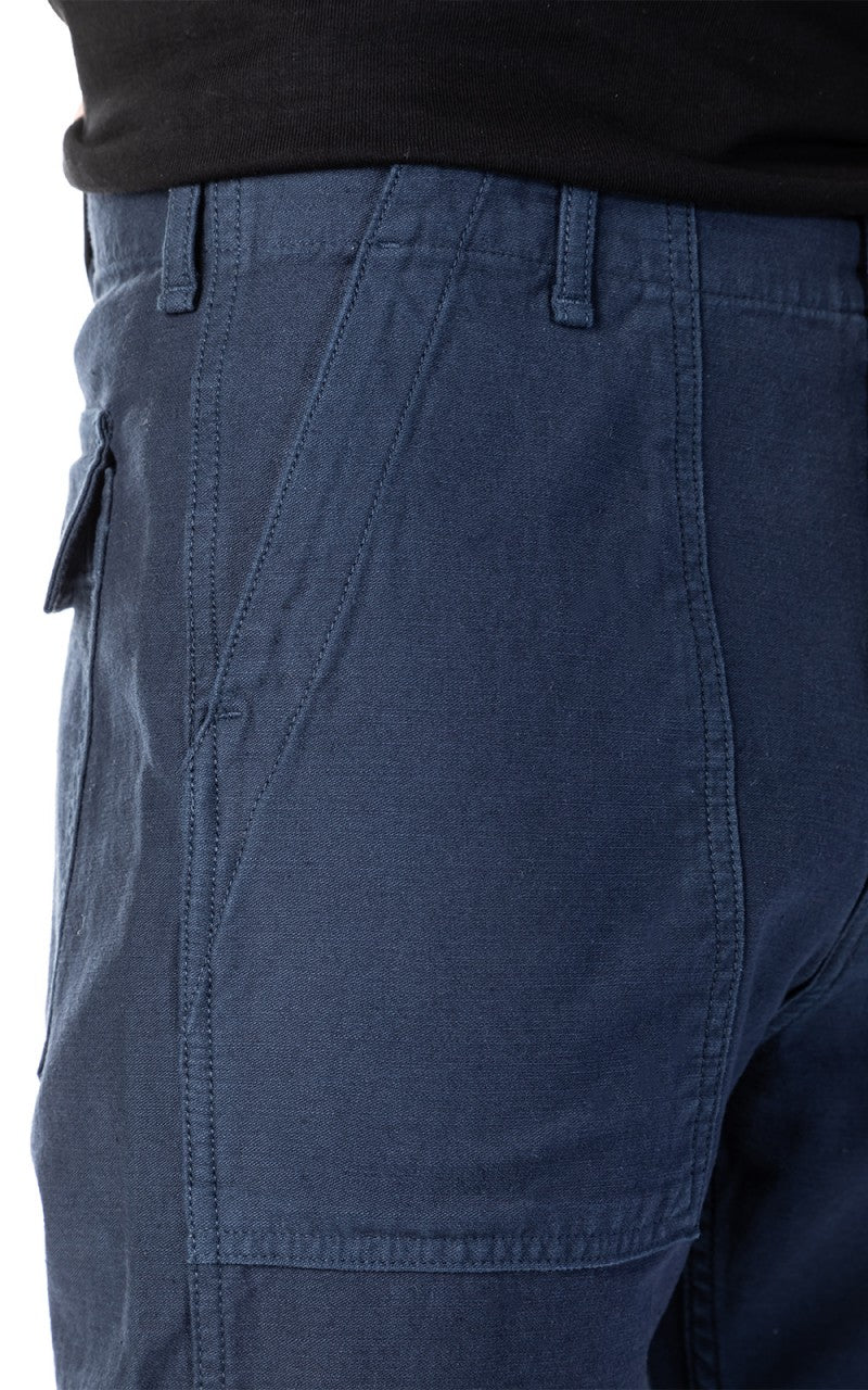 Tellason Fatigue Pant Tapered Sateen Navy