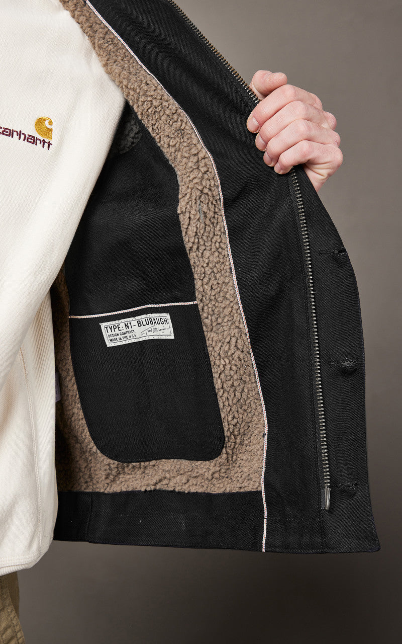 Tellason x Blubaugh N1 Deck Jacket Black