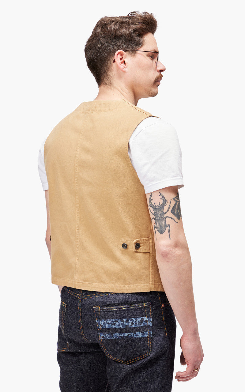 Tellason Ranchhand Vest Soul Canvas Desert Sand