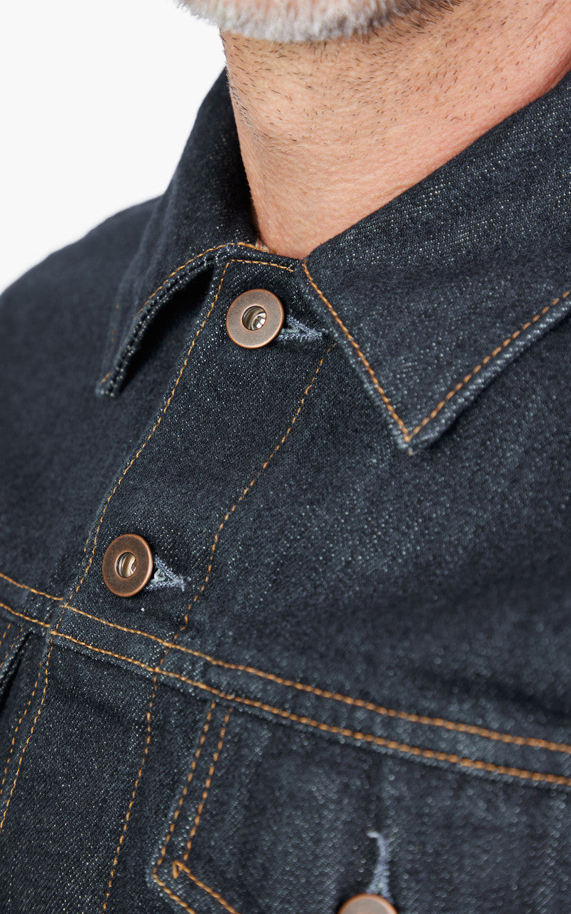 Tellason Jean Jacket Selvedge Denim Rinsed Indigo