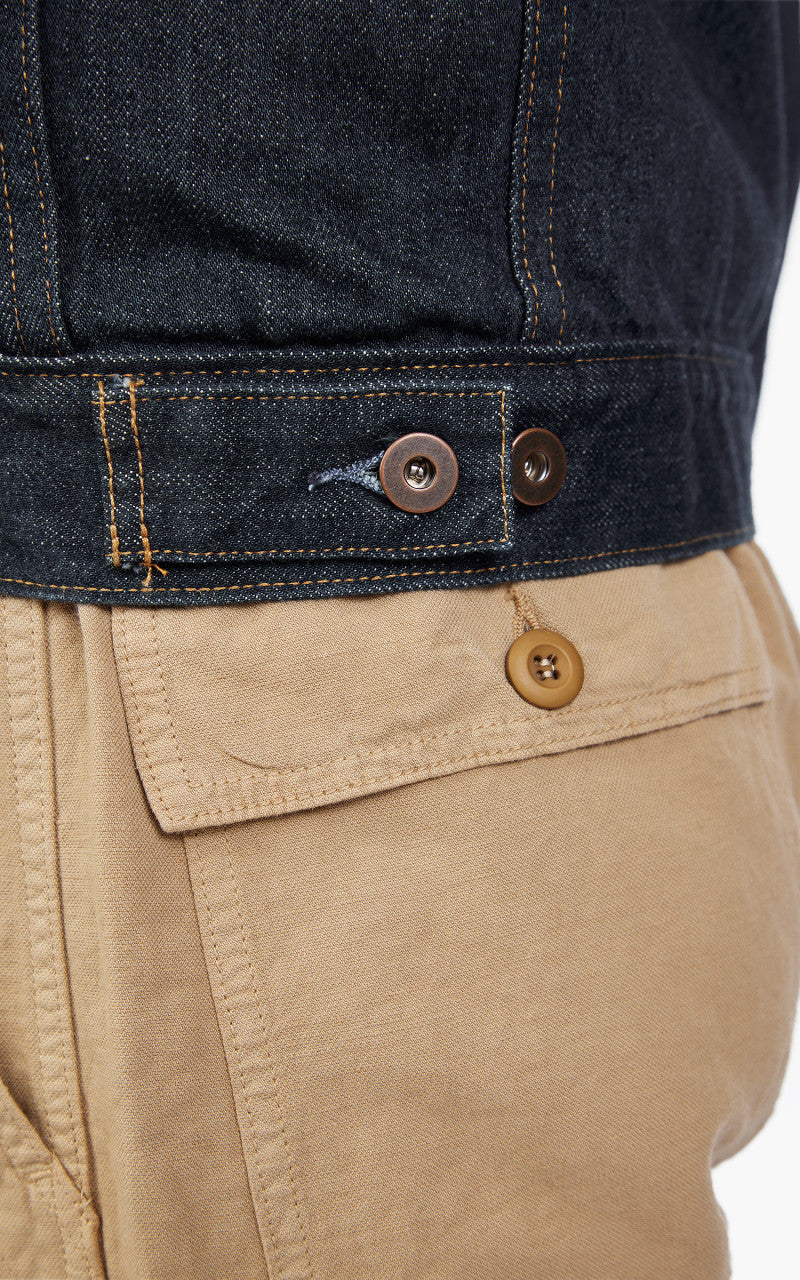 Tellason Jean Jacket Selvedge Denim Rinsed Indigo