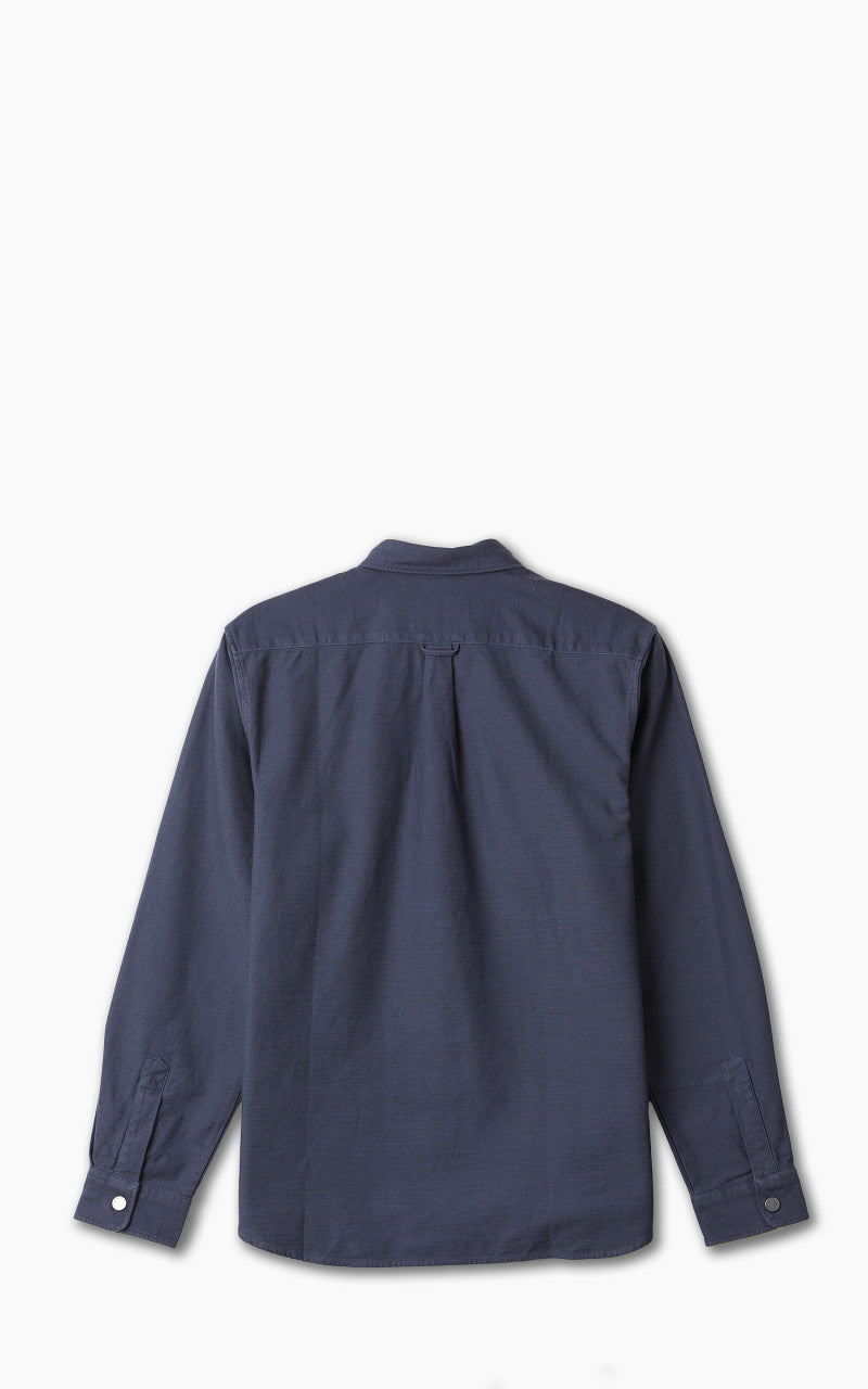 Tellason Overshirt Sateen Navy