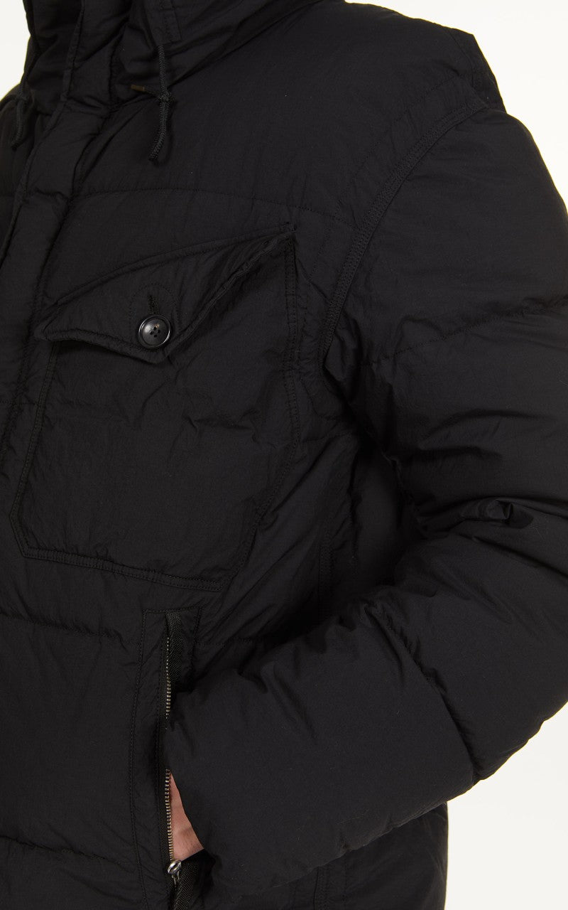 Ten C Survival Down Jacket Black