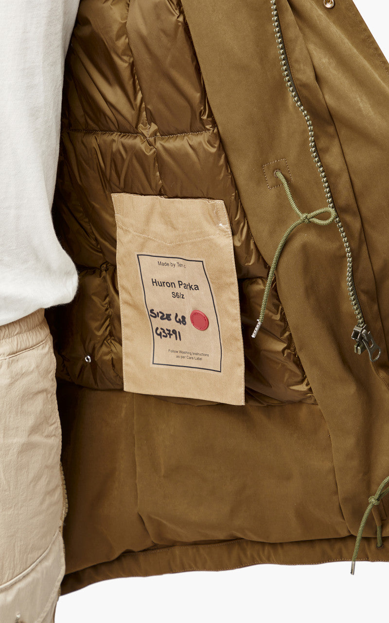 Ten C Huron Down Parka Olive