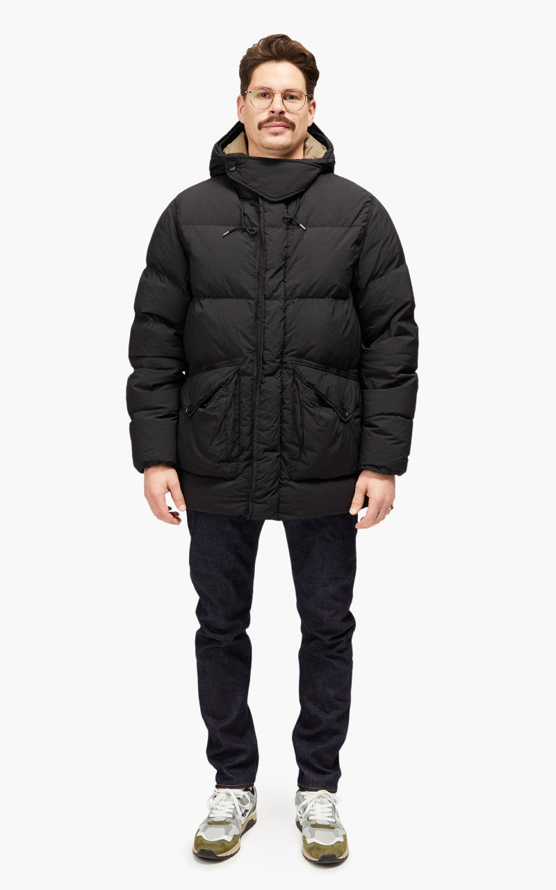Ten C Polar Down Parka Black