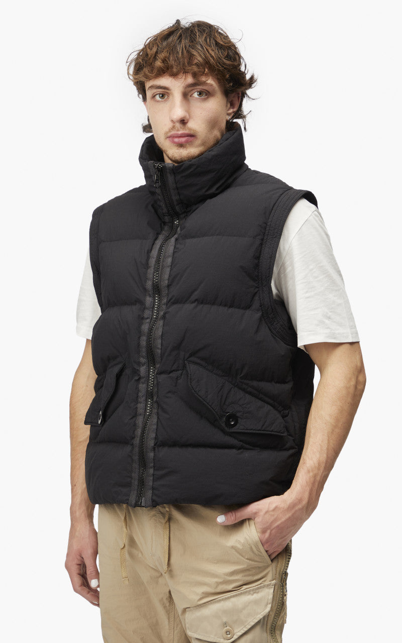 Ten C Austral Down Jacket Vest Black