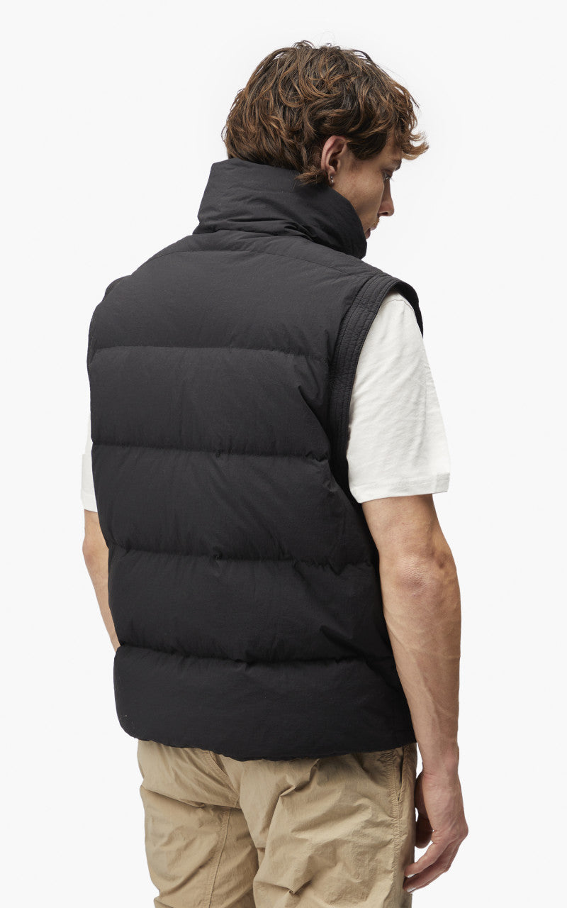 Ten C Austral Down Jacket Vest Black