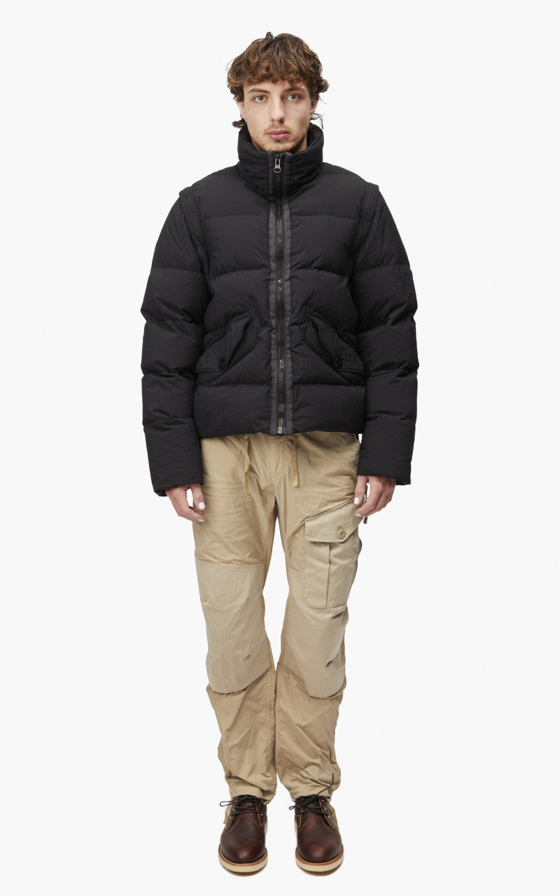 Ten C Austral Down Jacket Vest Black