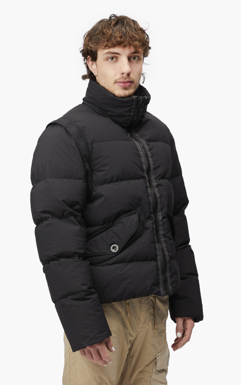 Ten C Austral Down Jacket Vest Black