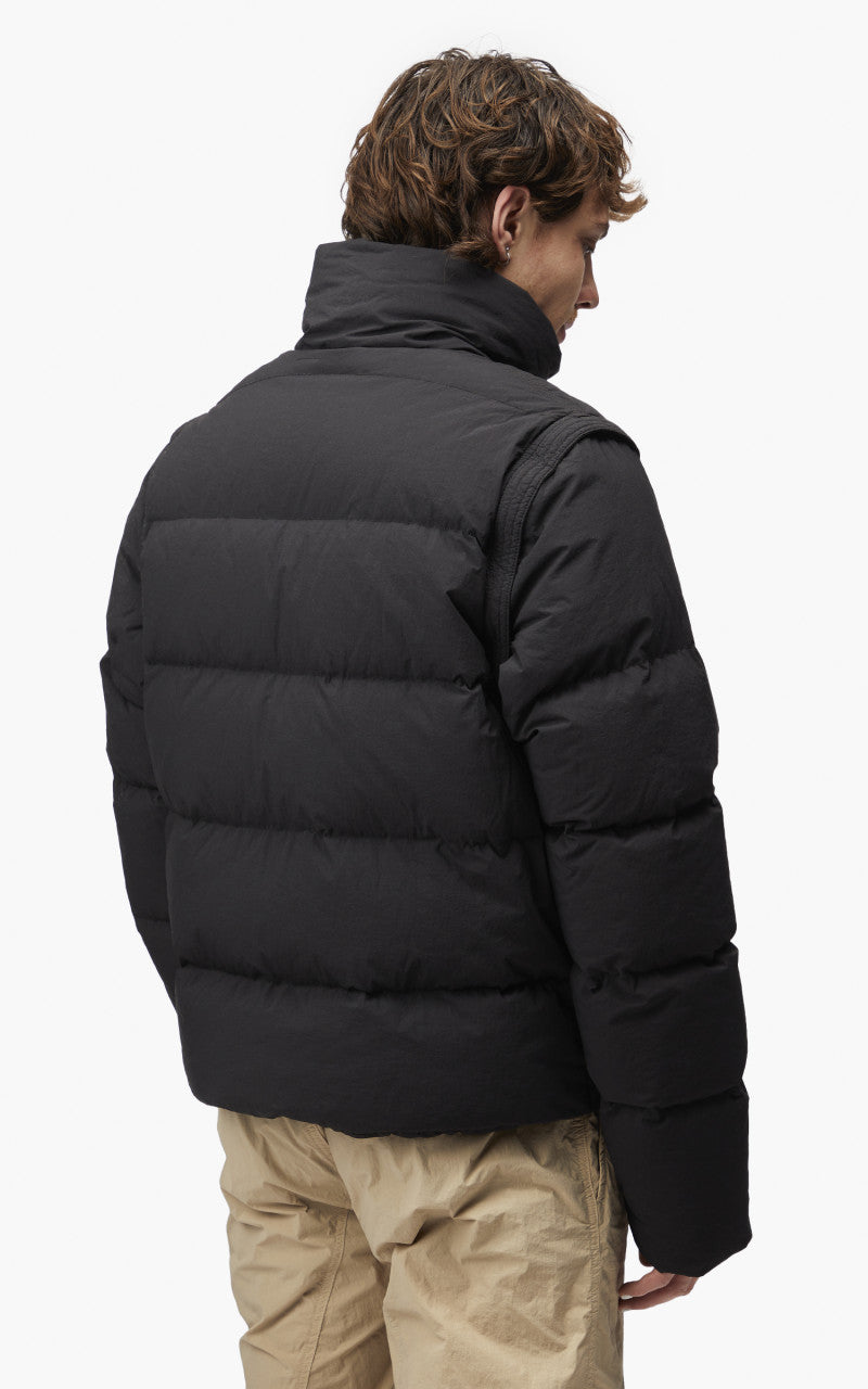 Ten C Austral Down Jacket Vest Black