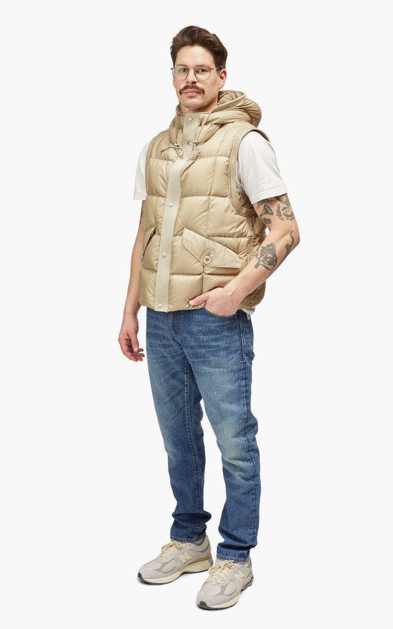 Ten C Hurricane Combo Down Anorak Chalk Shade