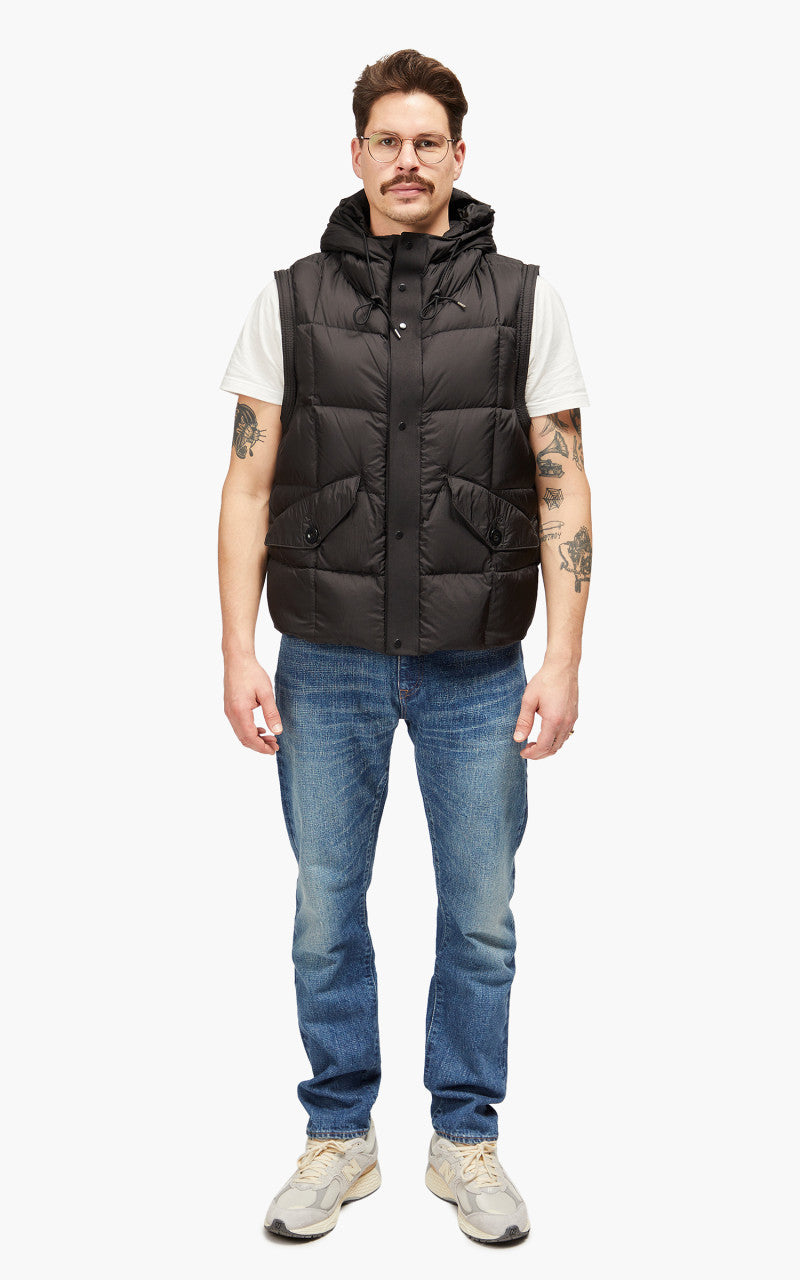 Ten C Hurricane Combo Down Anorak Black