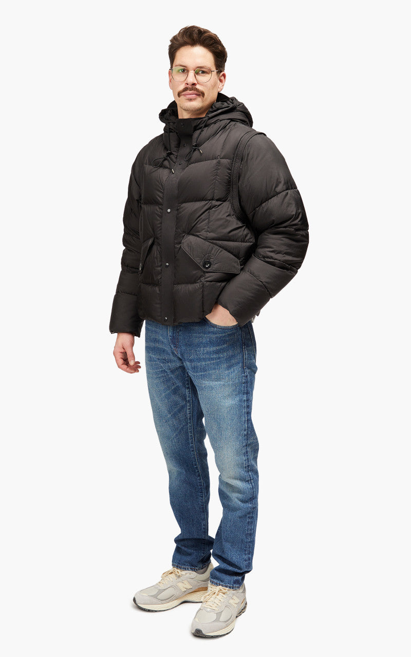 Ten C Hurricane Combo Down Anorak Black