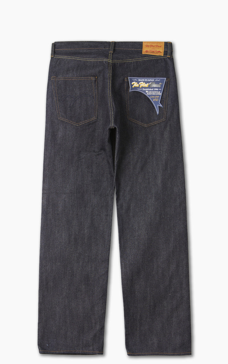 The Flat Head FN-D111XXX Wide Straight Jeans Selvedge Indigo