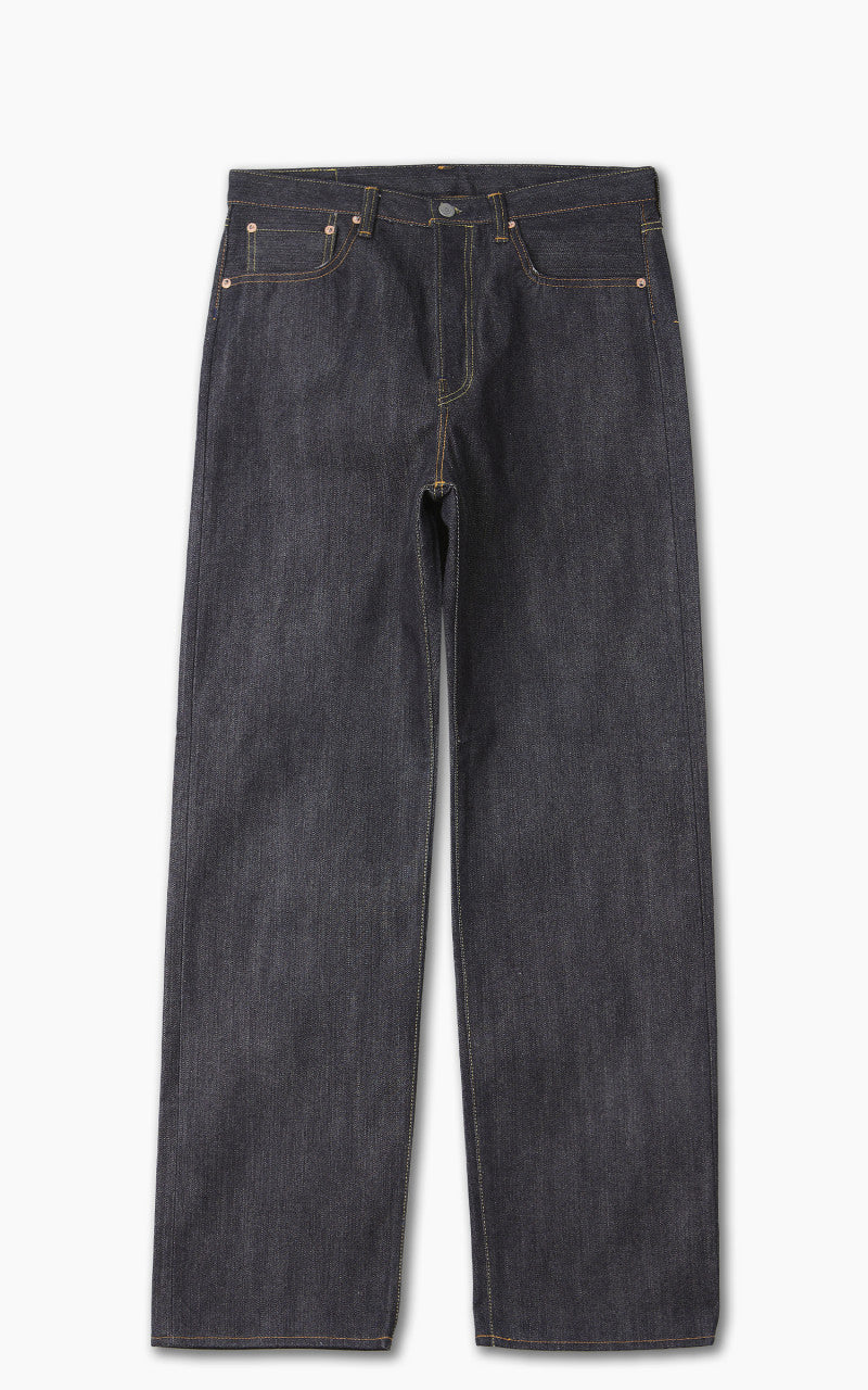 The Flat Head FN-D111XXX Wide Straight Jeans Selvedge Indigo