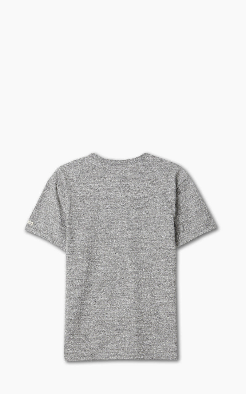 The Flat Head FN-TKC-001 Loopwheeled T-Shirt Grey