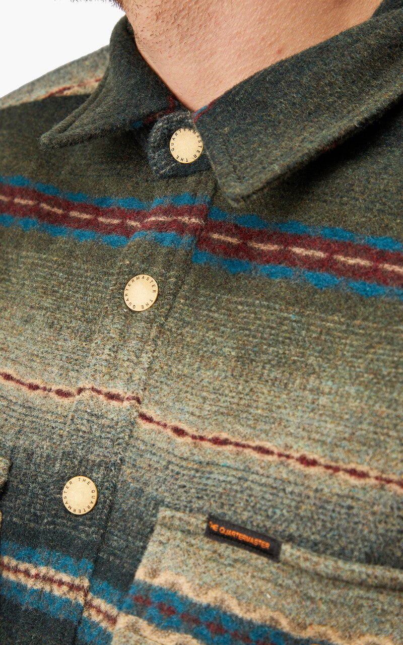 The Quartermaster Fatigue Jacket Wool Navajo