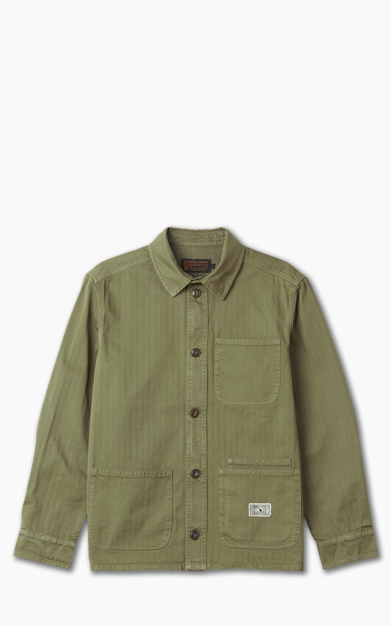 The Quartermaster P41 Utility Jacket Olive