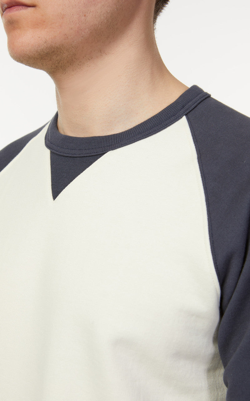 Merz b. Schwanen TR349 Good Training Sweatshirt Oat/Navy