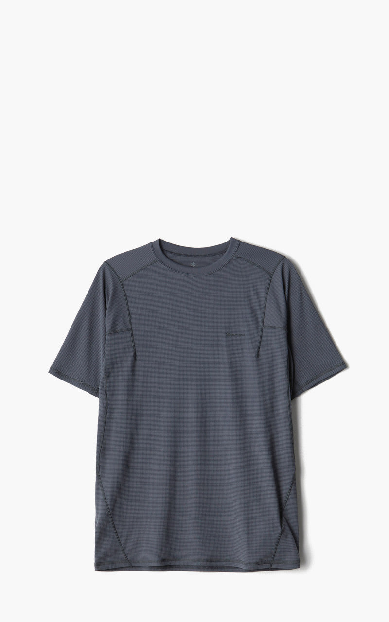 Snow Peak Pe Power Dry S/S Tee Grey