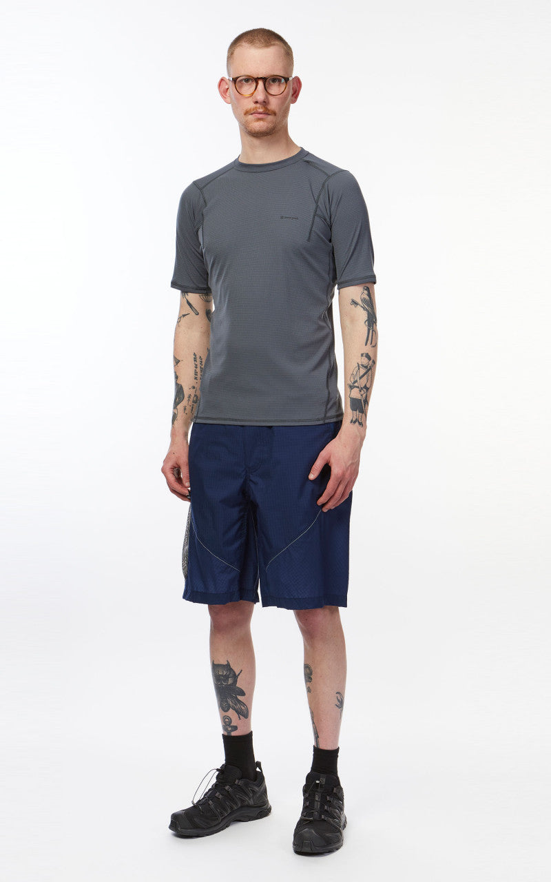 Snow Peak Pe Power Dry S/S Tee Grey