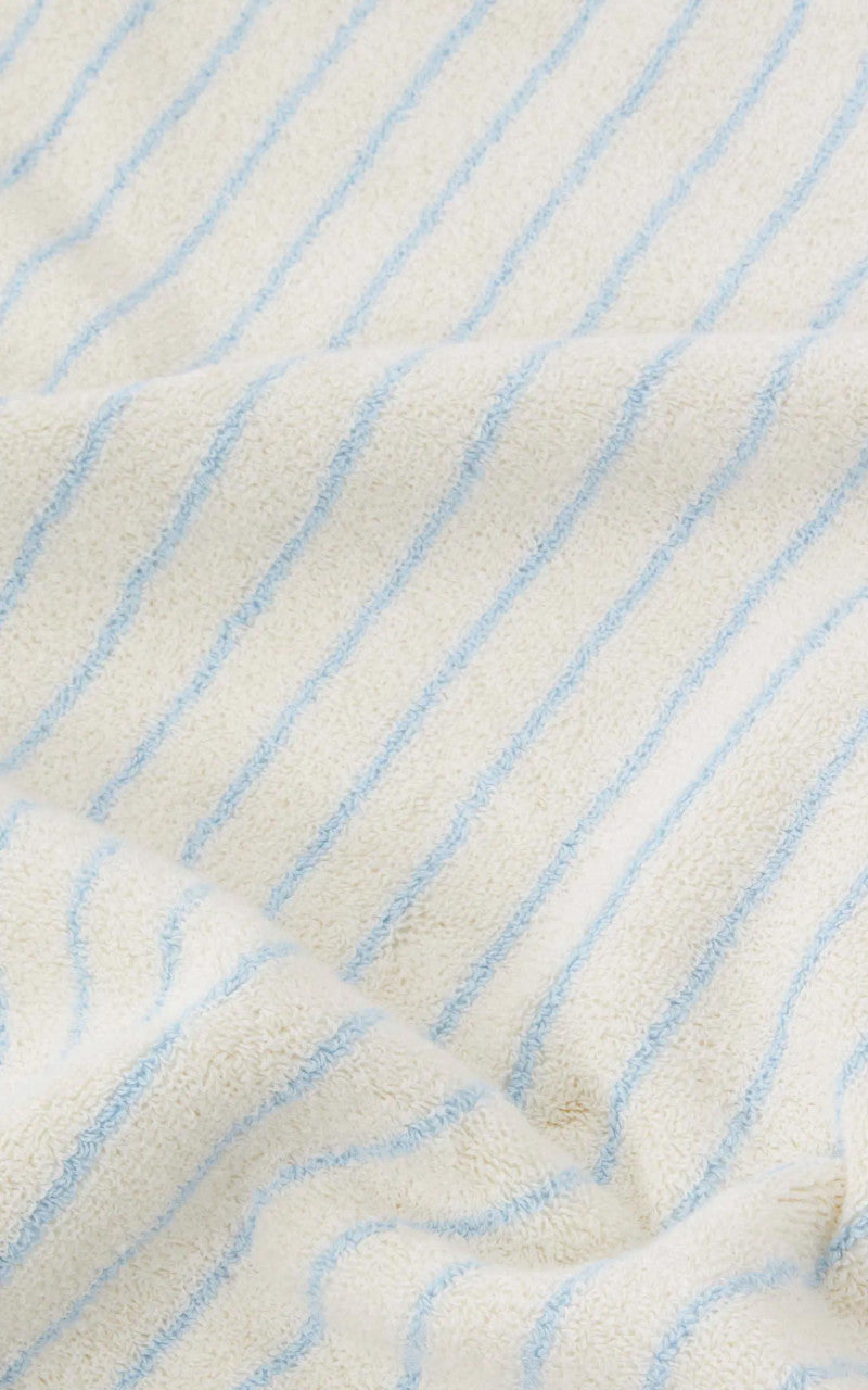 TEKLA Terry Towel Stripes Baby Blue Stripes