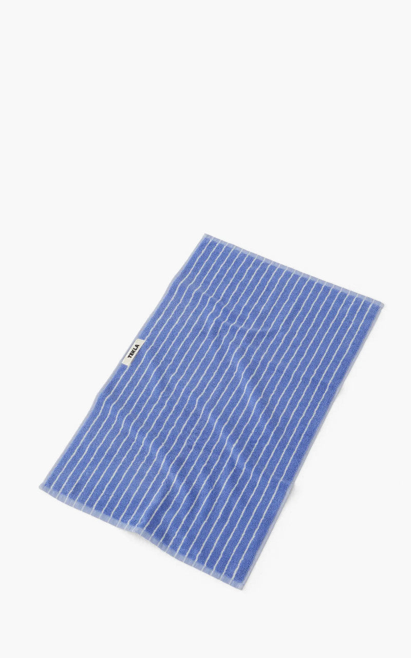 TEKLA Terry Towel Stripes Clear Blue Stripes