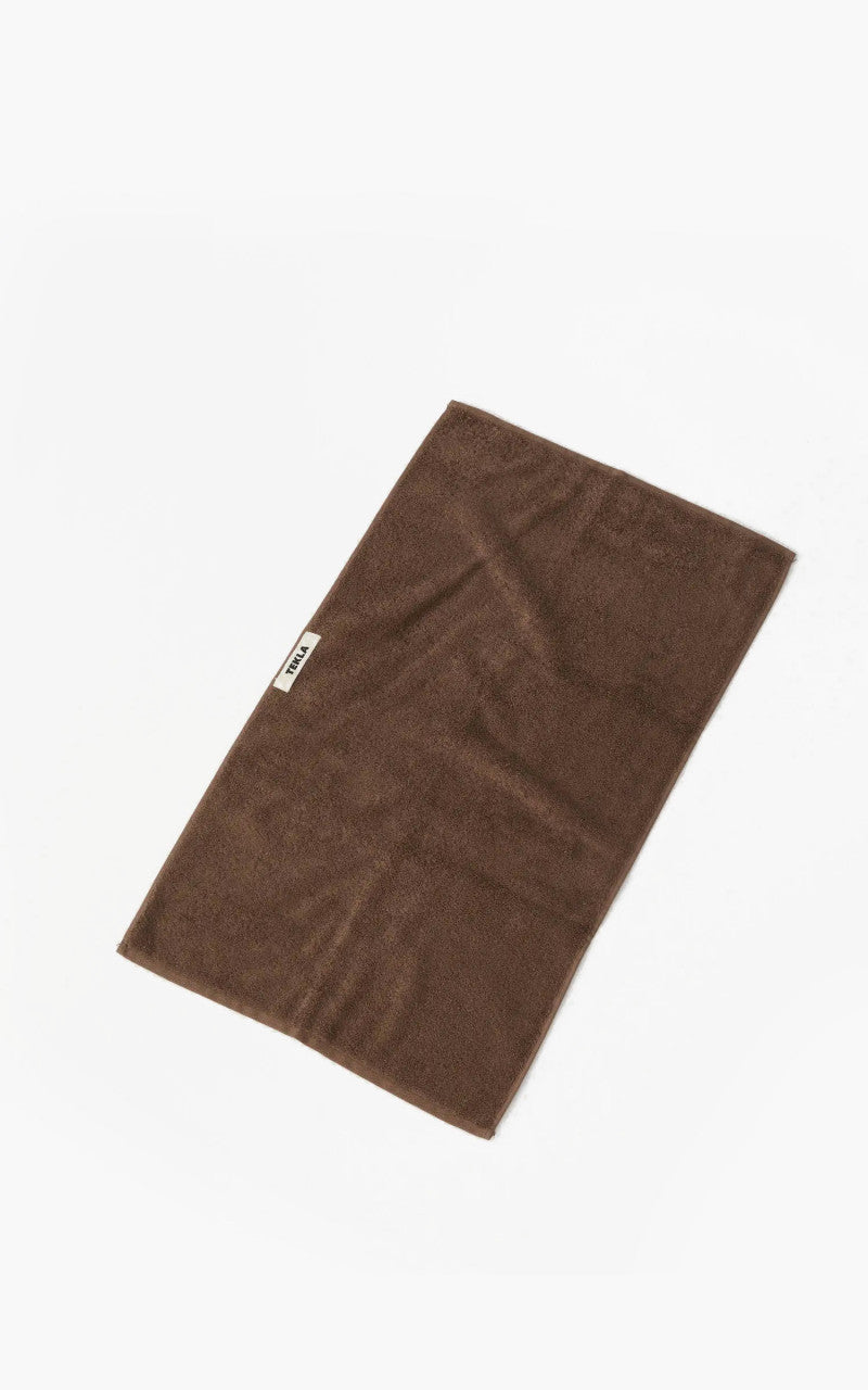 TEKLA Terry Towel Solid Kodiak Brown