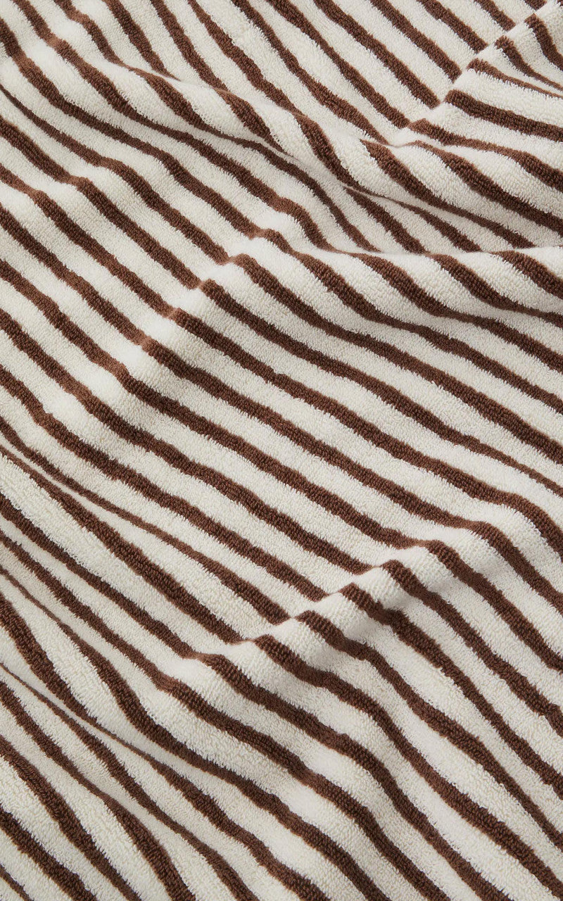 TEKLA Terry Towel Stripes Kodiak Stripes