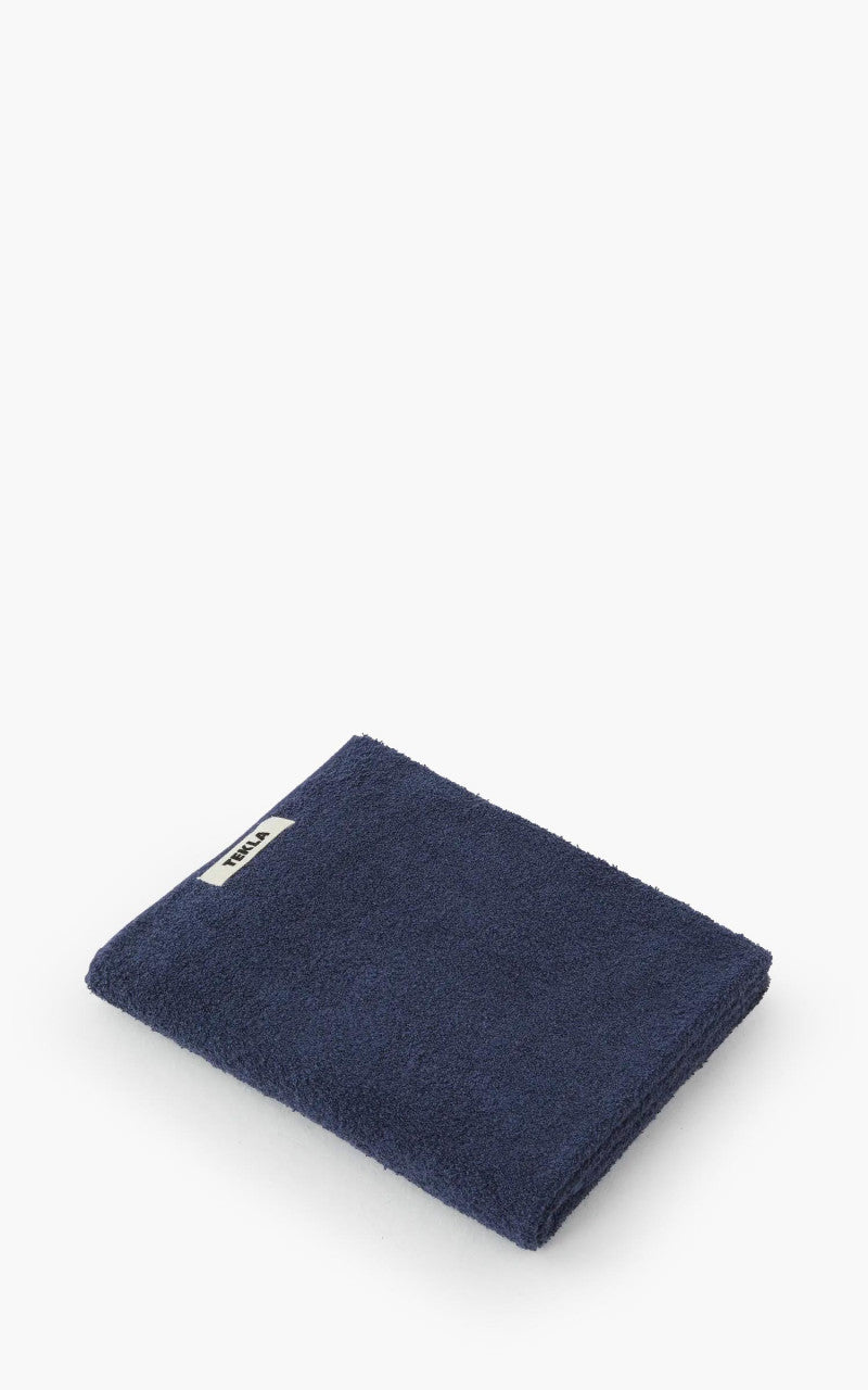 TEKLA Terry Towel Solid Navy