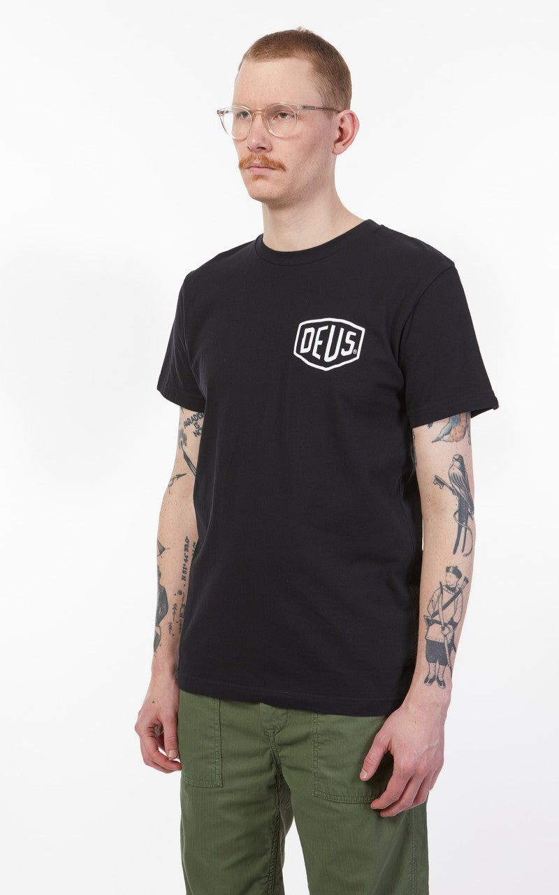 Deus Ex Machina Venice Address Tee Black