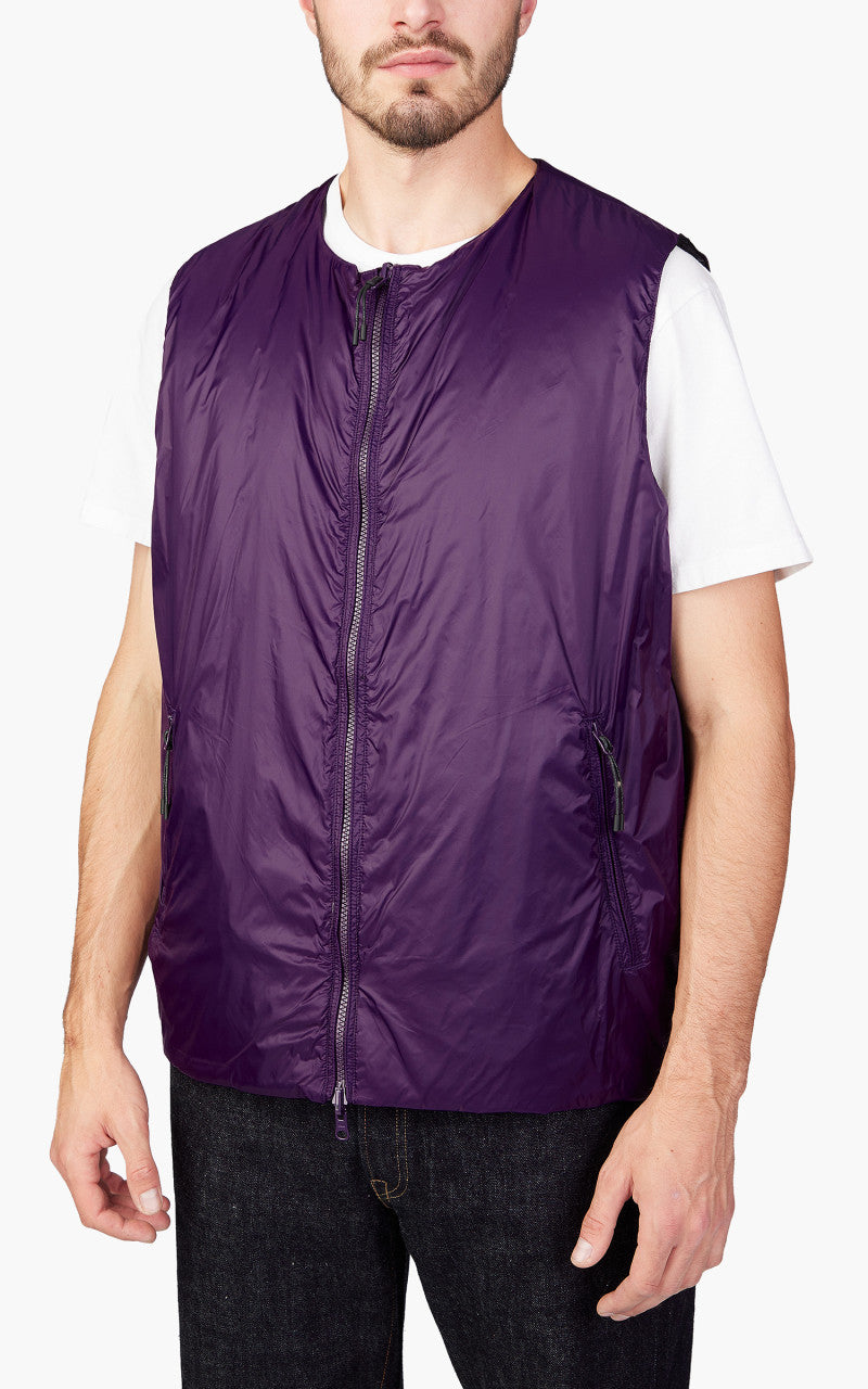 Taion x Beams Lights Reversible China Inner Vest Black/Purple