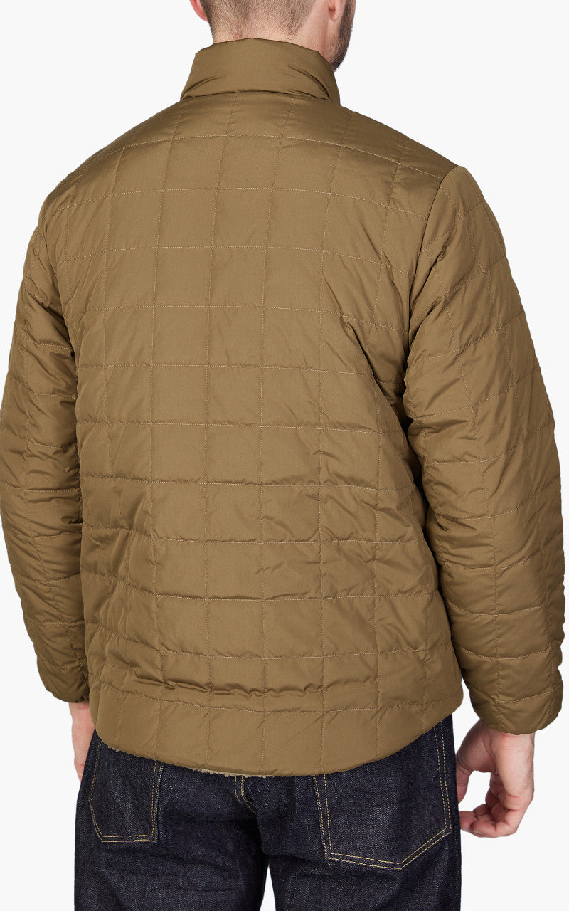 Taion Reversible Mountain Down Jacket Olive/Black Beige