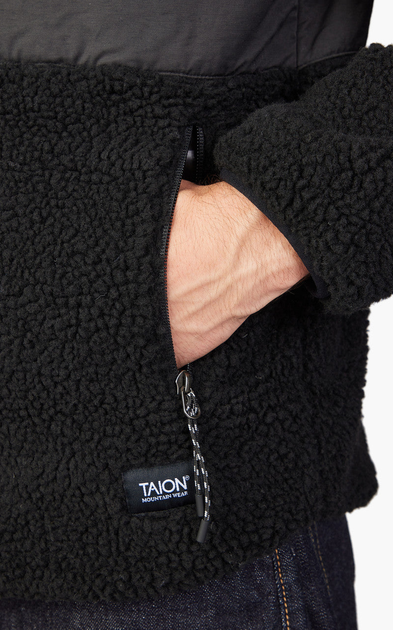 Taion Reversible Mountain Down Jacket Black/Black
