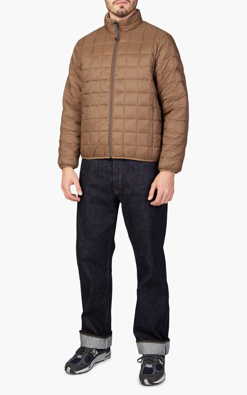 Taion Reversible Down x Boa Jacket Light Brown/Beige